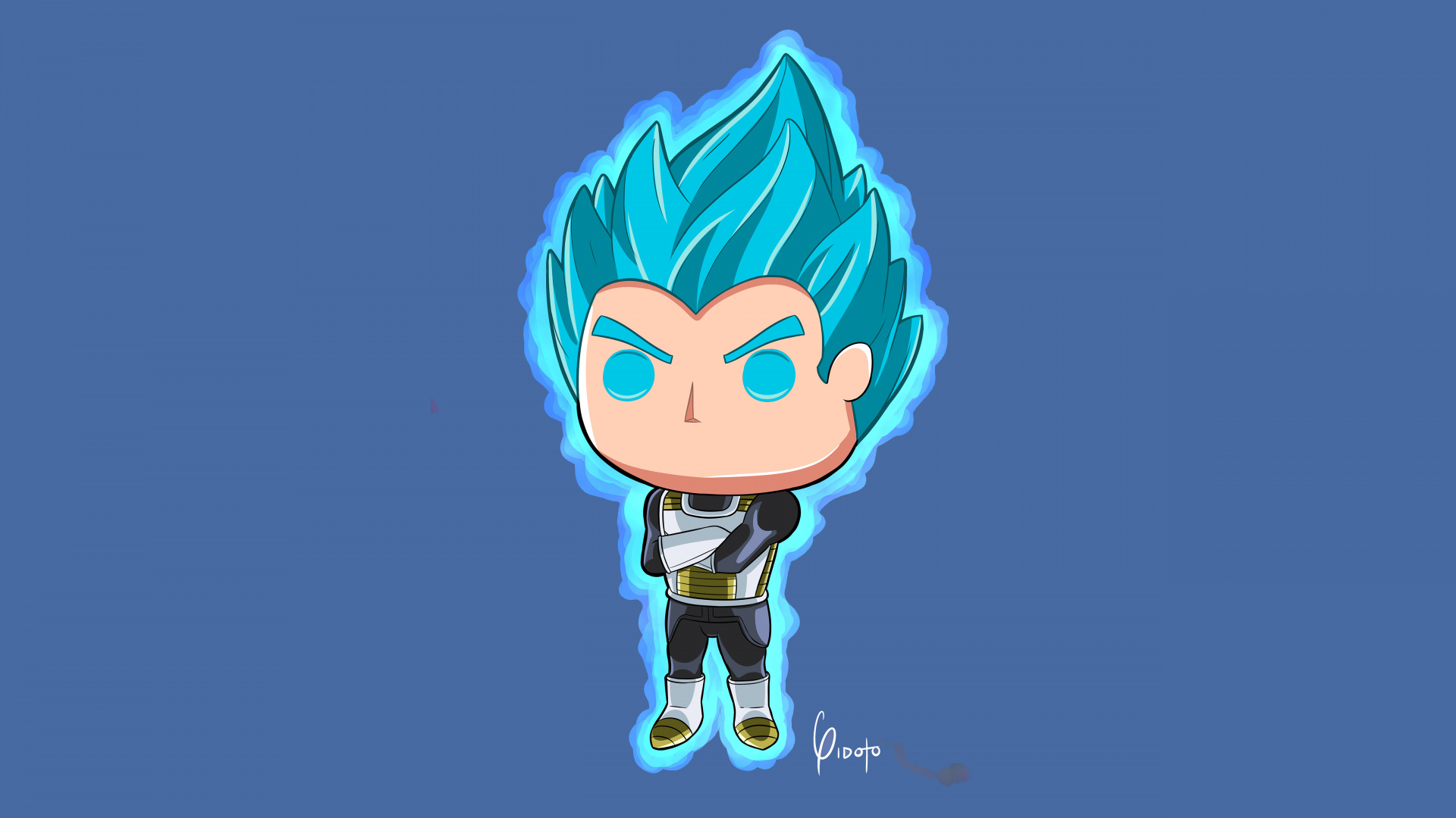 Anime Boy, Vegeta, Minimal, Dragon Ball Super, Artwork, - Vegeta Wallpaper Full Hd , HD Wallpaper & Backgrounds