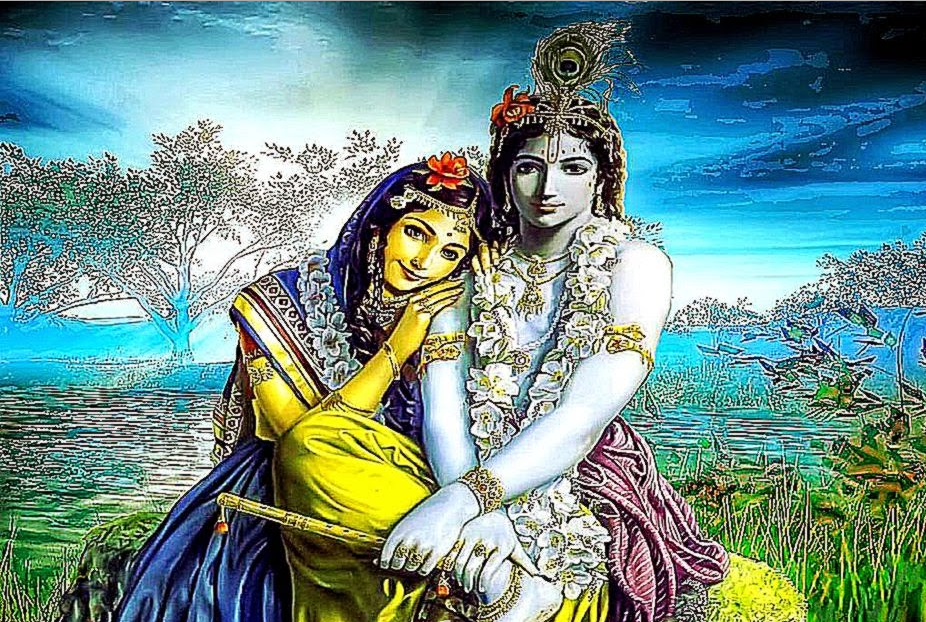 Happy Krishna Janmashtami 2015 Animated Images And - Animated Radha Krishna Wallpapers For Mobile , HD Wallpaper & Backgrounds