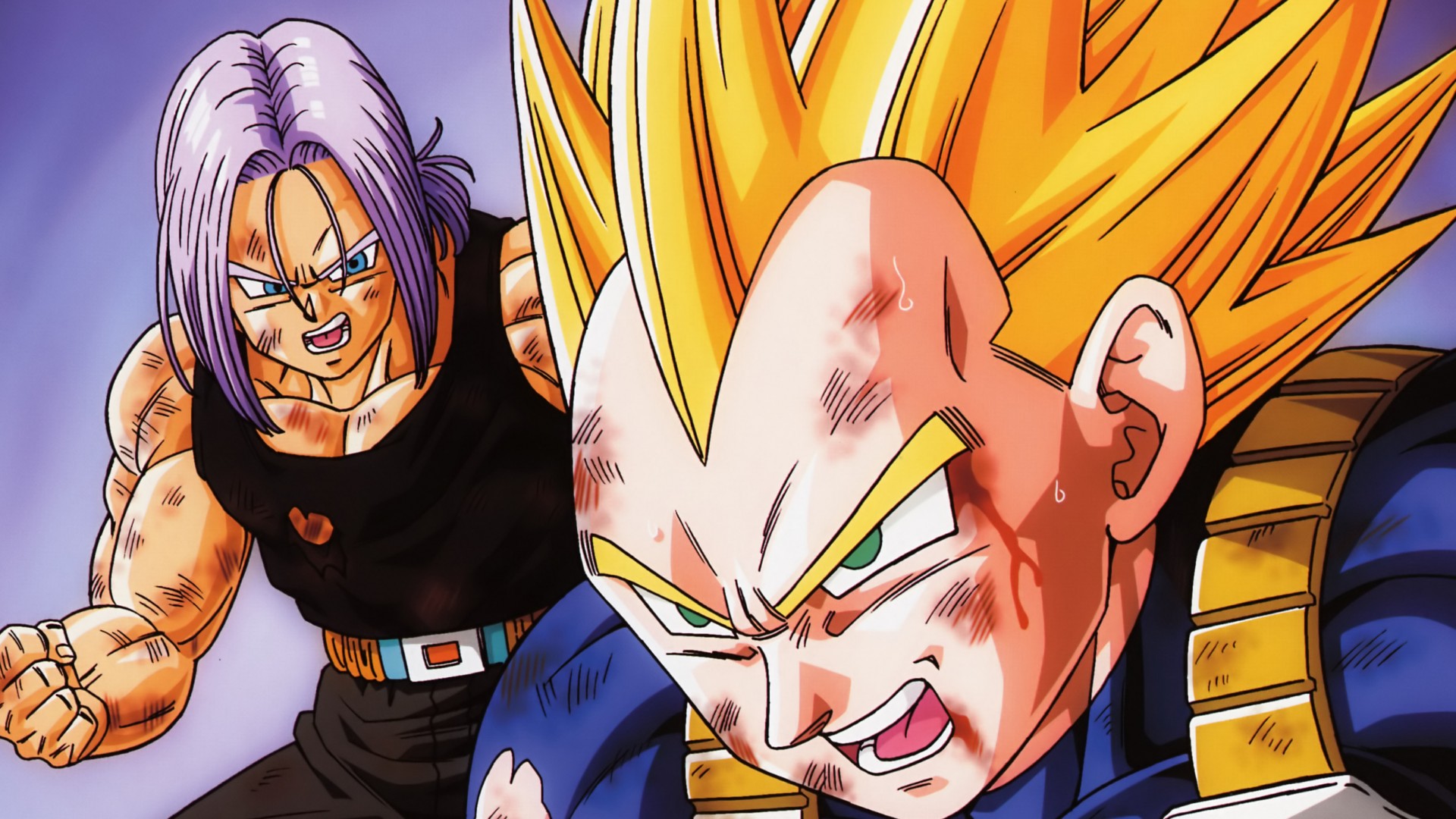 Download Manga, Vegeta Wallpaper - 1080p Dragon Ball Z Desktop , HD Wallpaper & Backgrounds