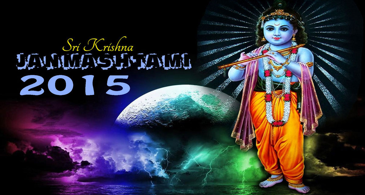 Krishna Janmashtami, - Storm Over A River , HD Wallpaper & Backgrounds