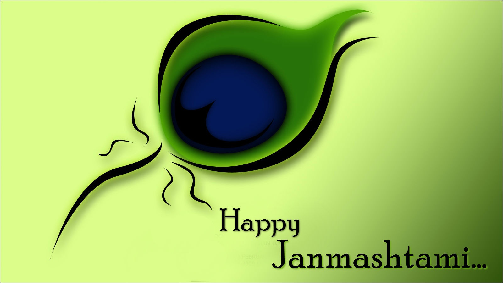 Janmashtami Peacock Feather Wishes - Janmashtami With Mor Pankh , HD Wallpaper & Backgrounds