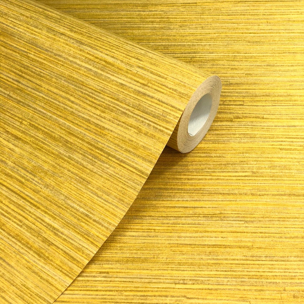 As Creation Linear Mustard Yellow Wallpaper 360064 - Plywood , HD Wallpaper & Backgrounds