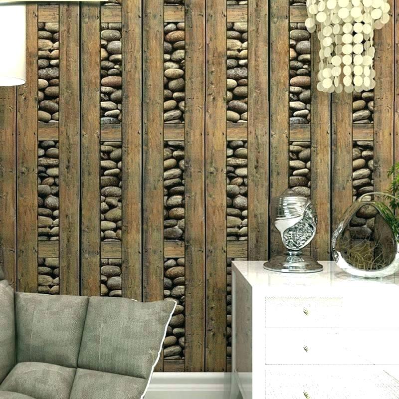 Fake Reclaimed Wood Wall Wallpaper Paneling Spec Sheet - 3d Панель Камни В Дереве , HD Wallpaper & Backgrounds
