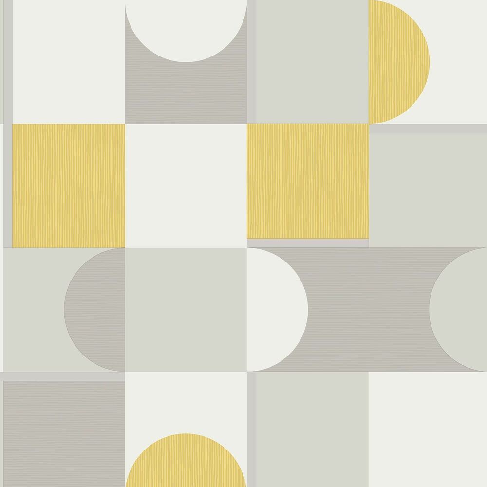 Details About Marino Geometric Mustard Yellow Grey - Marino Oslo Geometric Wallpaper Fine Decor , HD Wallpaper & Backgrounds