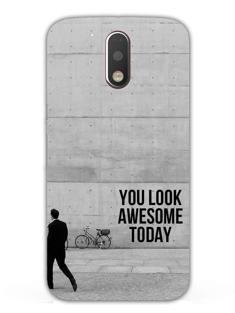 Be Awesome Today - Best Quotes On Mobile Cover , HD Wallpaper & Backgrounds