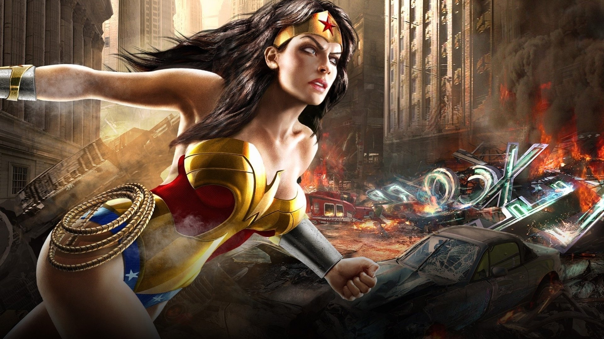 4 - Wonder Woman Comic , HD Wallpaper & Backgrounds