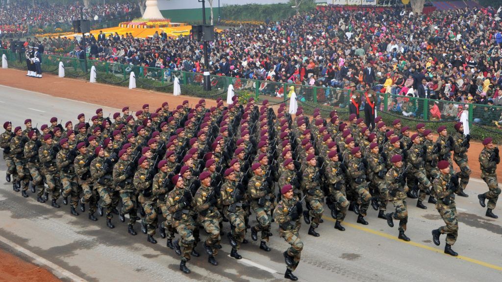 Marching Contingent Of Parachute Regiment Indian Army - High Resolution Indian Army , HD Wallpaper & Backgrounds