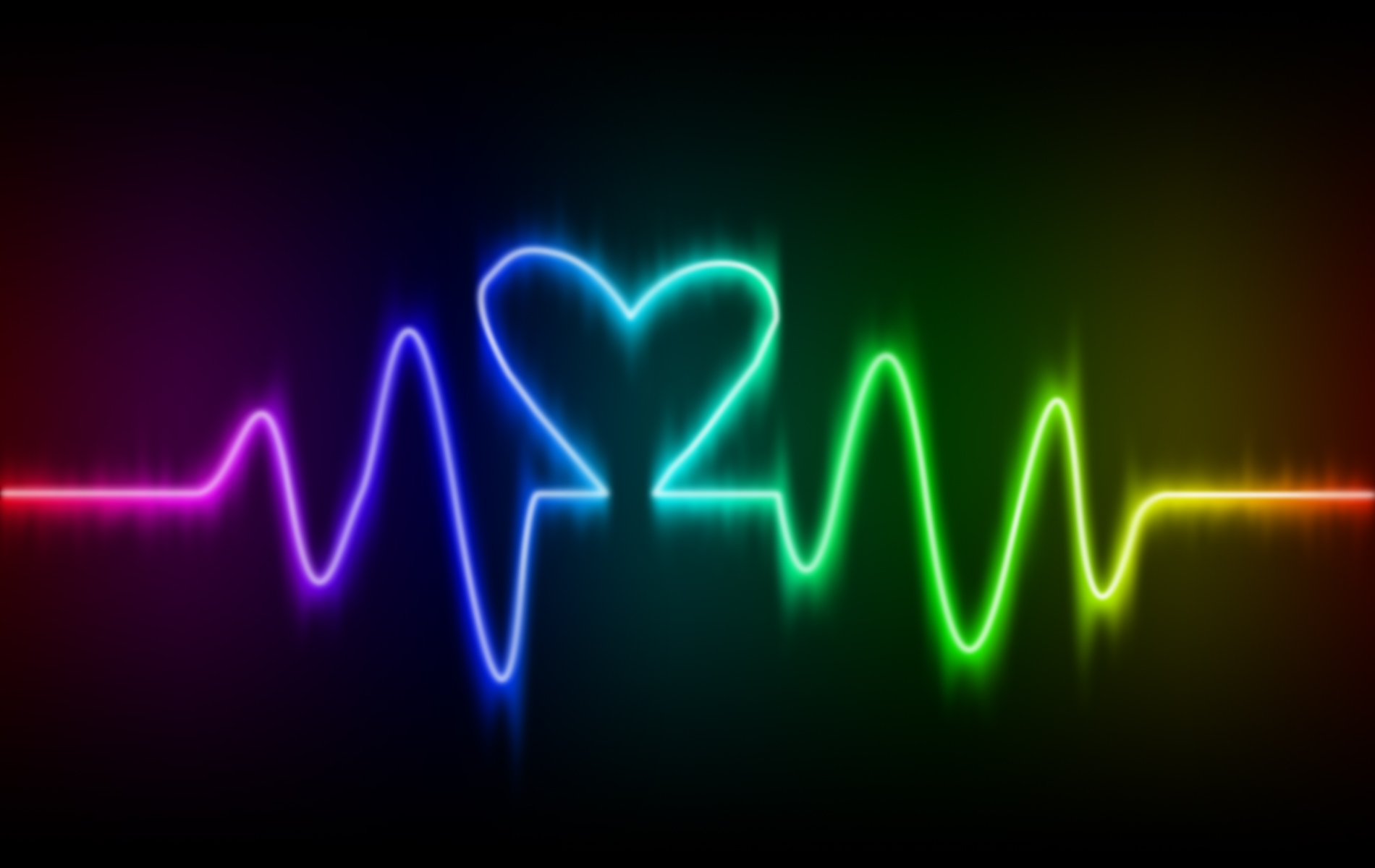 Images Rainbow Heartbeat Hd Wallpaper And Background - Good Night My Heartbeat , HD Wallpaper & Backgrounds