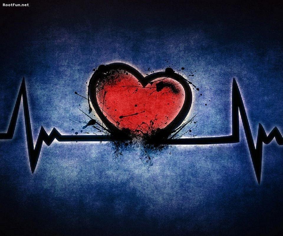 Heartbeat Wallpapers Wallpaper Cave - My Heartbeat Is You , HD Wallpaper & Backgrounds