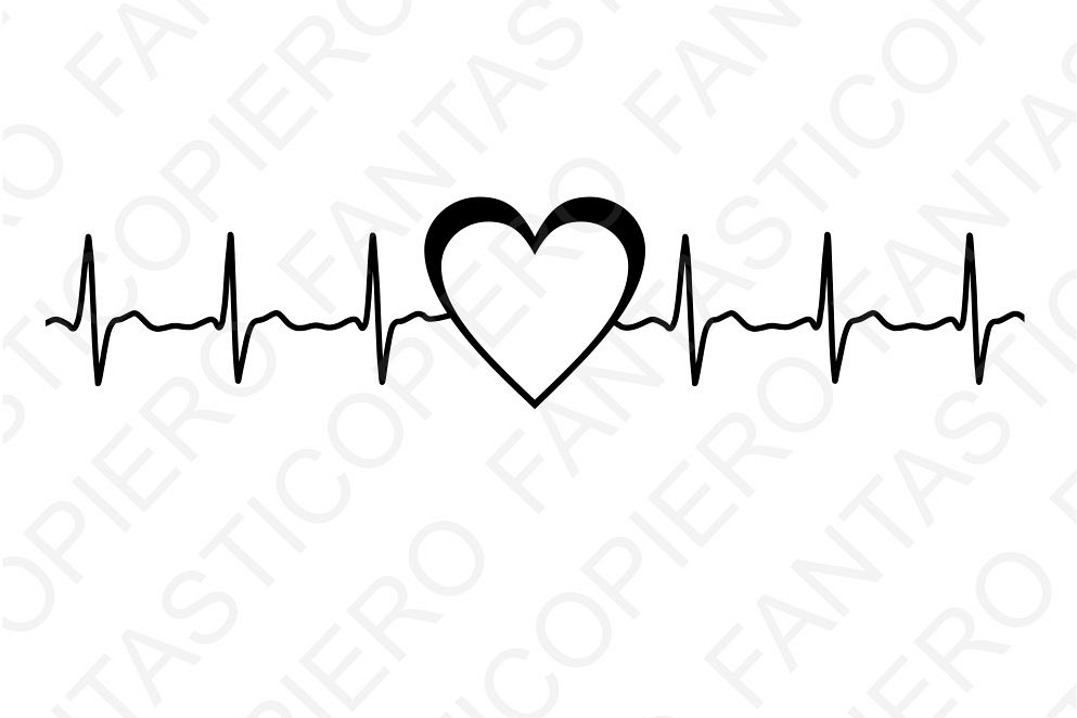 Heartbeat Wallpaper - Heart With Heartbeat Clipart , HD Wallpaper & Backgrounds