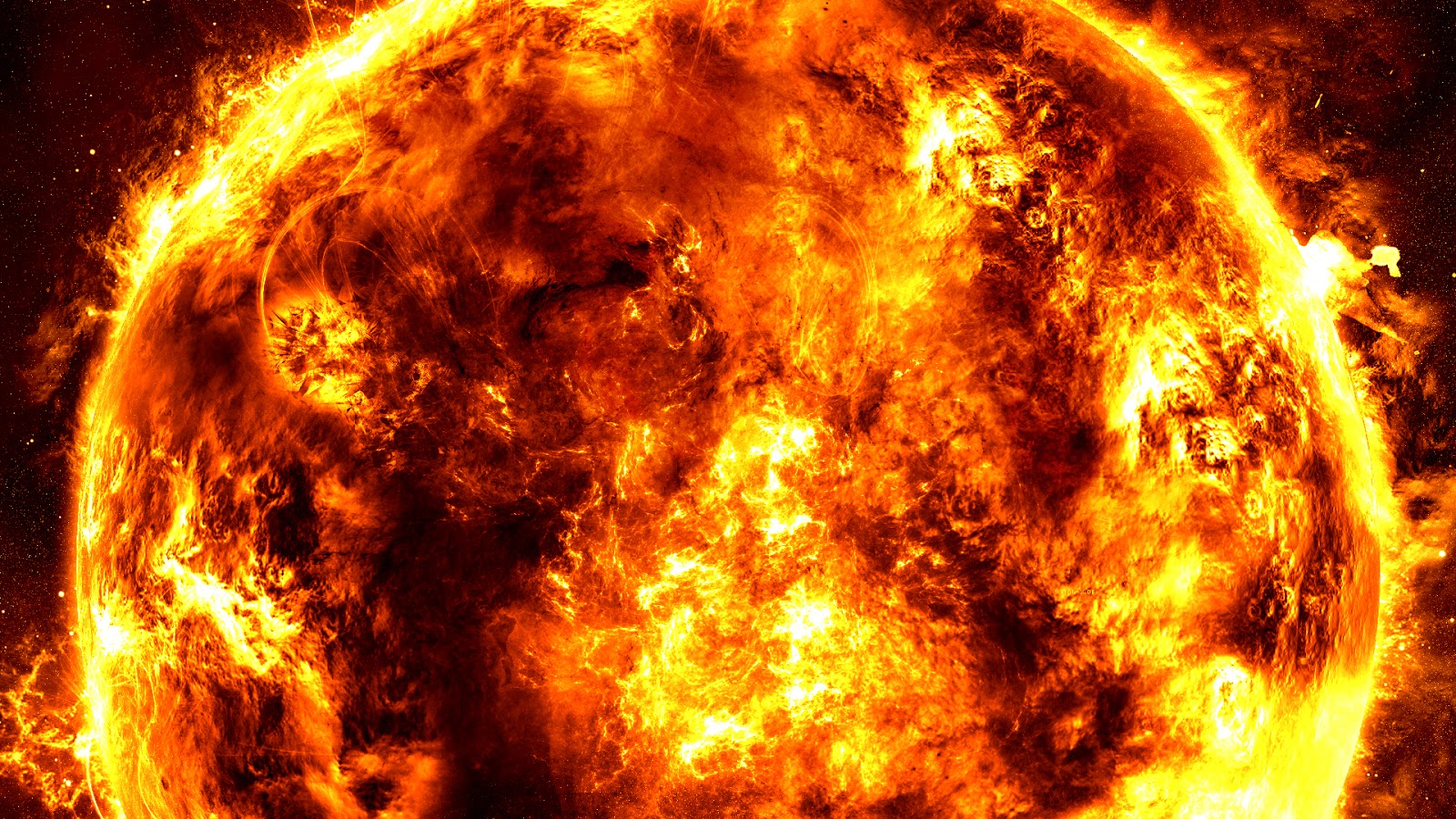 0 Awesome Sun Wallpaper Close Up Burning Sun Wallpaper - Have Fun Don T Die , HD Wallpaper & Backgrounds
