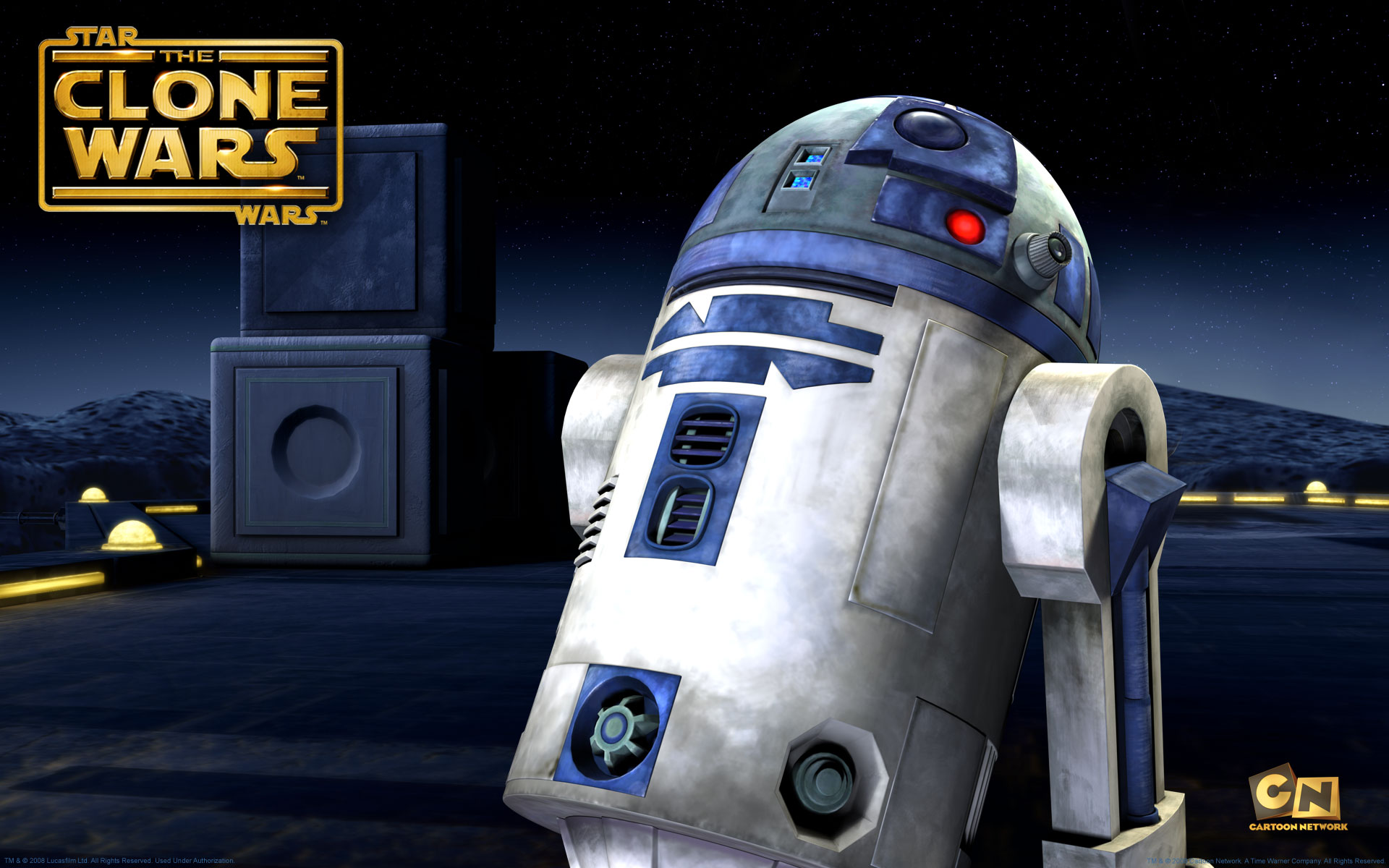 Desktop Wallpaper Picture Of The Droid R2d2 From The - R2d2 Star Wars The Clone Wars , HD Wallpaper & Backgrounds
