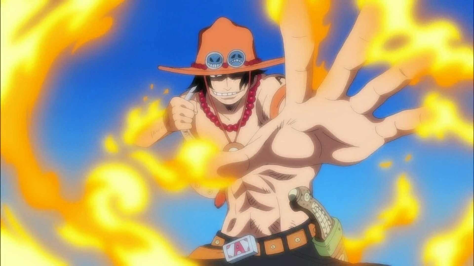 One Piece Portgasdace Anime One Piece Hd Art, Portgas - One Piece Ace Fire Fist , HD Wallpaper & Backgrounds