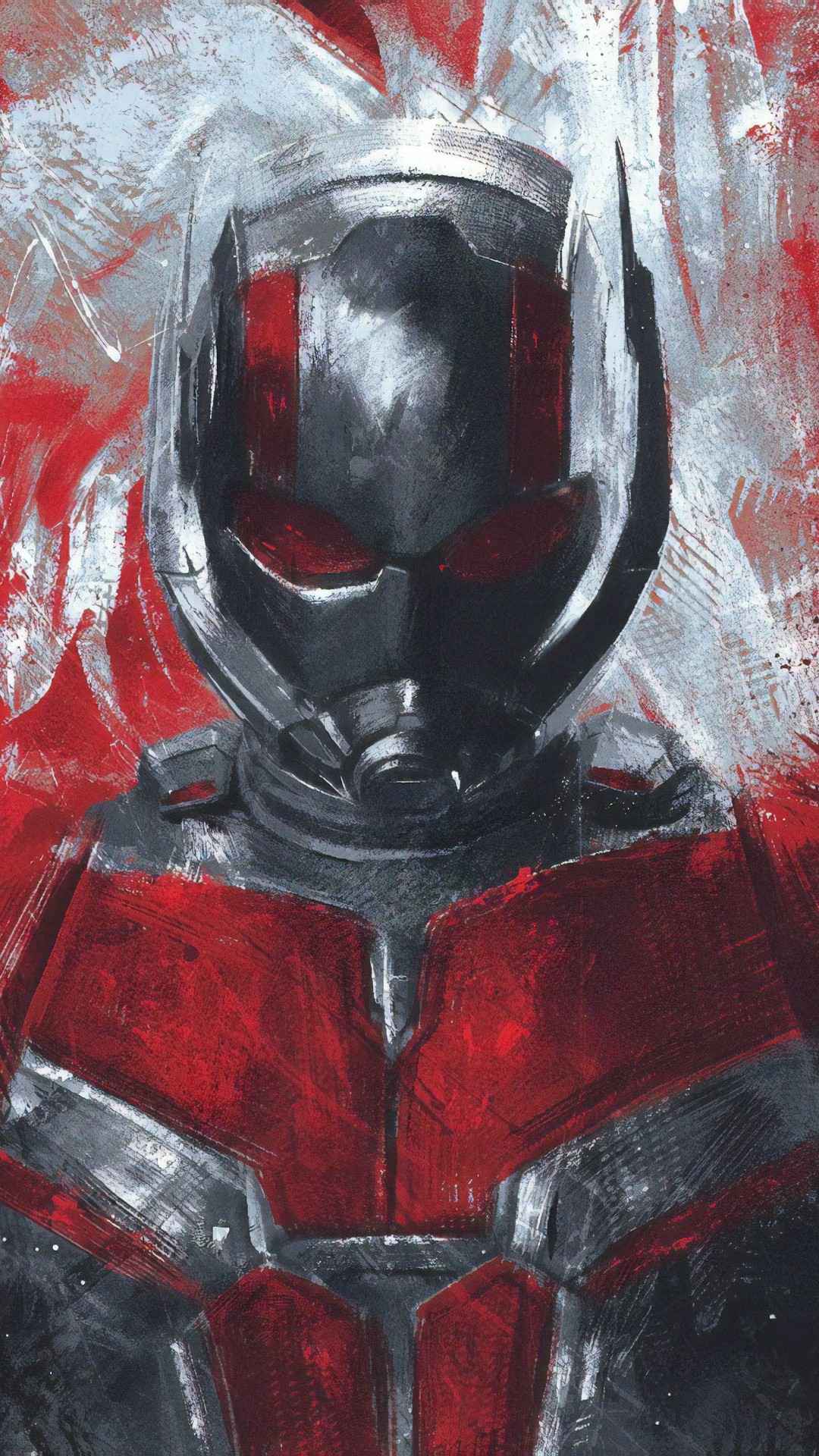 Avengers Endgame Ant Man Red Art Iphone Wallpaper - Ant Man End Game , HD Wallpaper & Backgrounds