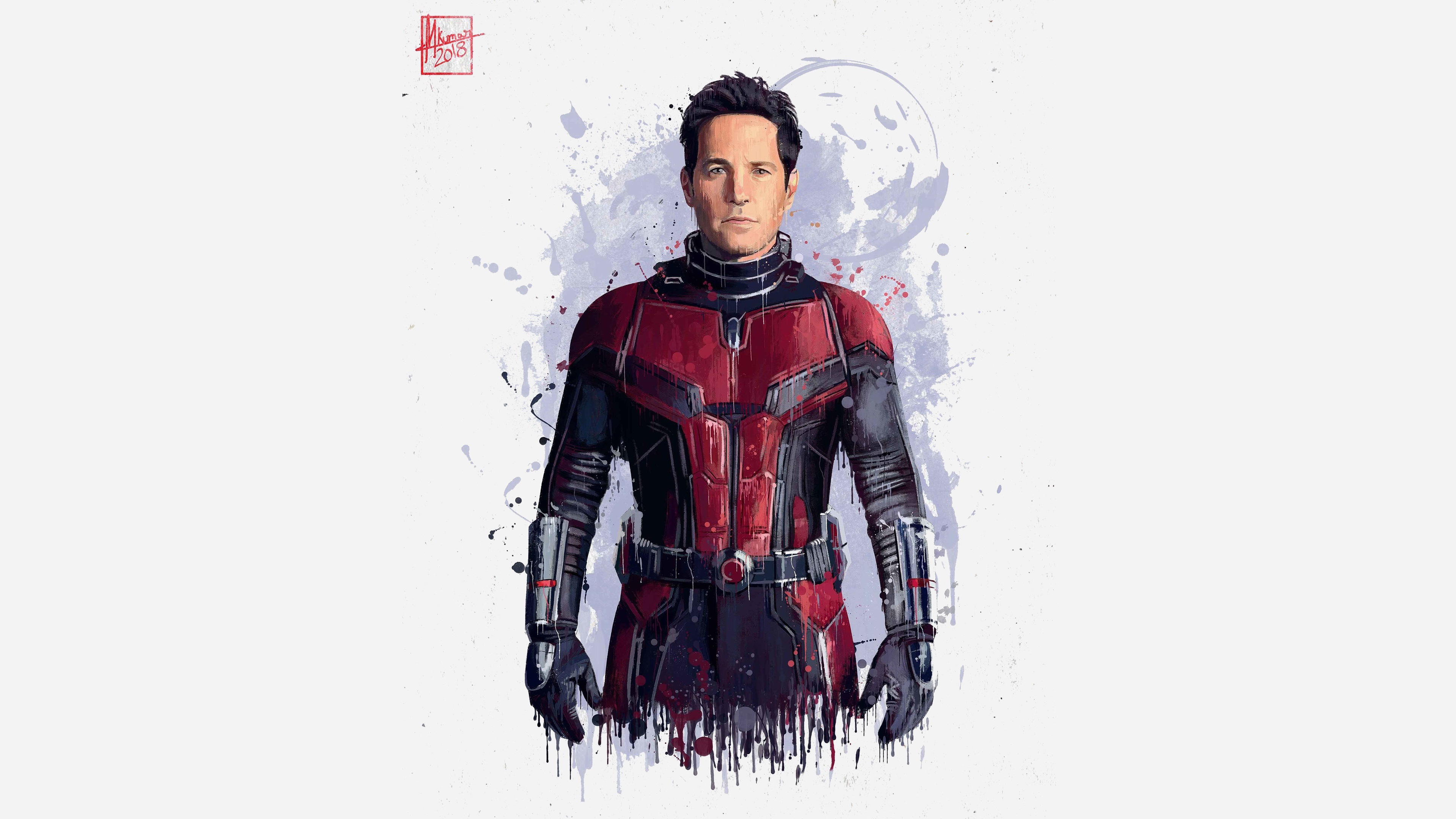 Similar Wallpapers >> - Ant Man Drawing 2018 , HD Wallpaper & Backgrounds