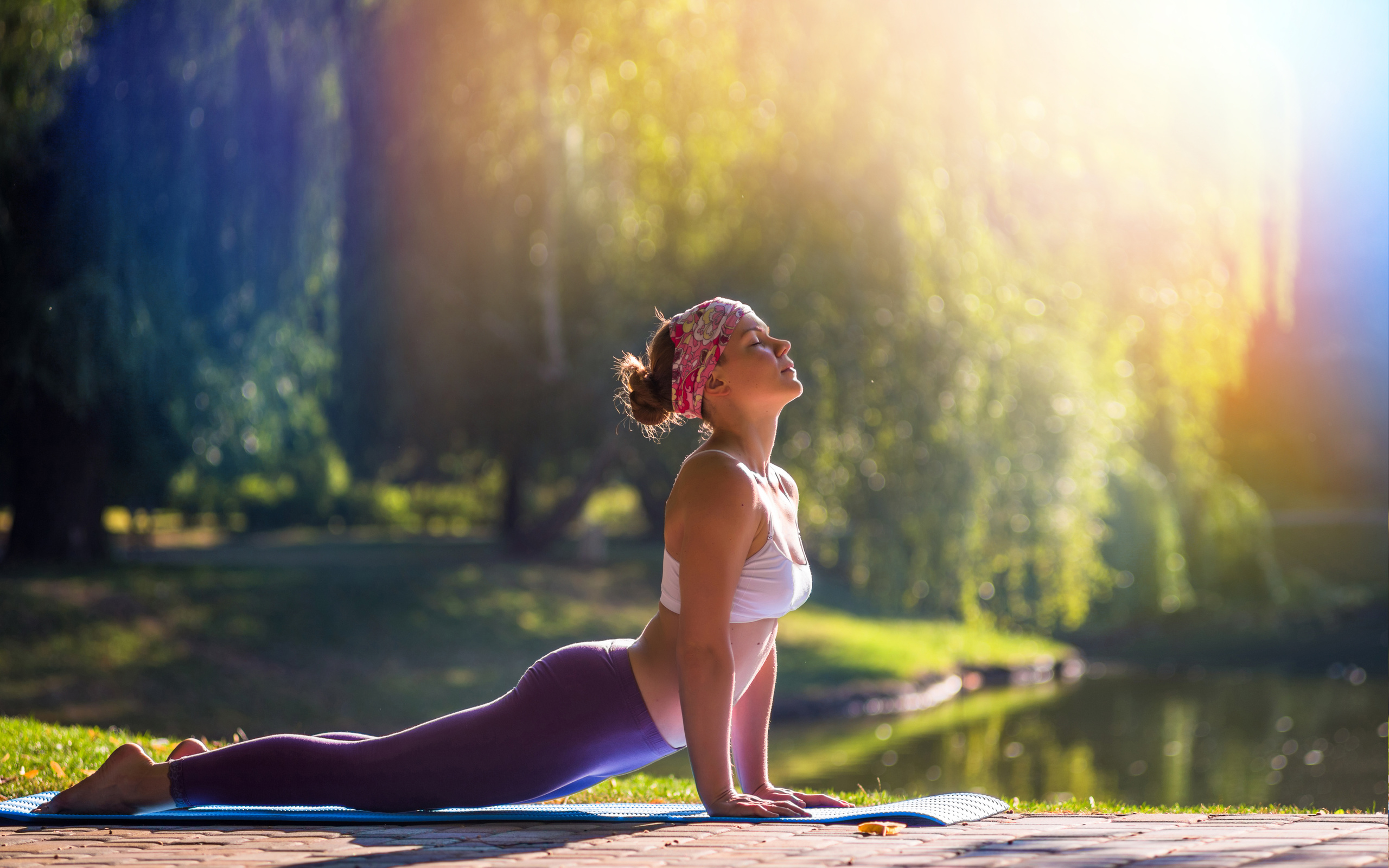 Yoga - Yoga Woman , HD Wallpaper & Backgrounds