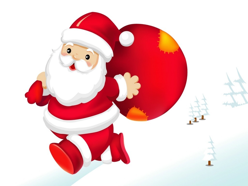Santa Claus, Download Desktop Wallpapers, Santa Claus - Cute Christmas Pictures Download , HD Wallpaper & Backgrounds