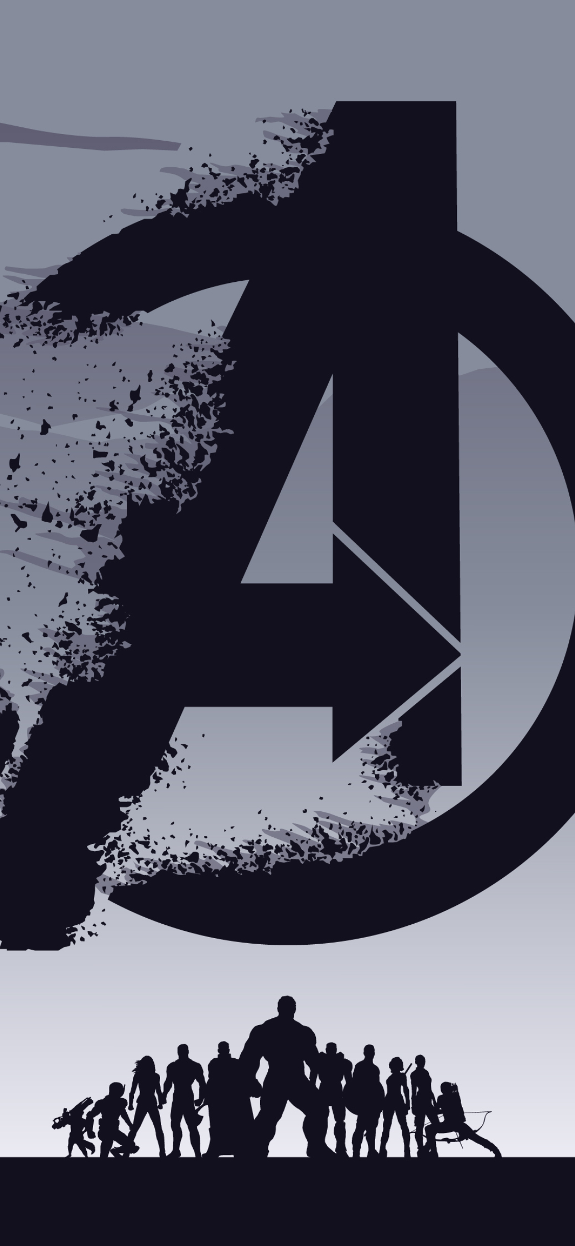 Avengers Logo Wallpaper Iphone , HD Wallpaper & Backgrounds