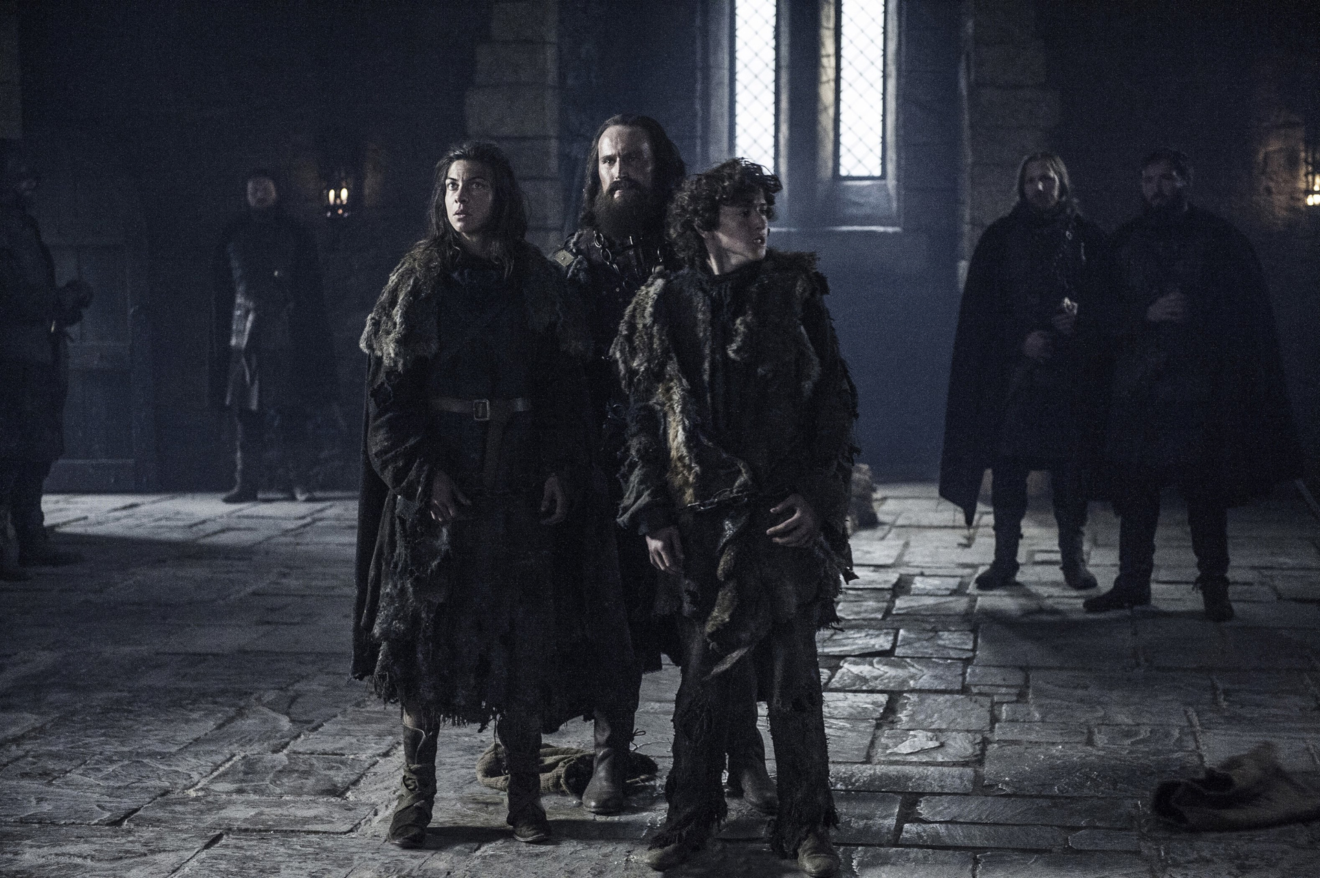 Tv Show Game Of Thrones Arya Stark Hd Wallpaper Background - Rickon Y Osha Got , HD Wallpaper & Backgrounds