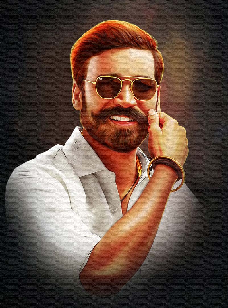 Pattasu Dhanush Painting Hd Images Download - Dhanush Pattasu Hd , HD Wallpaper & Backgrounds