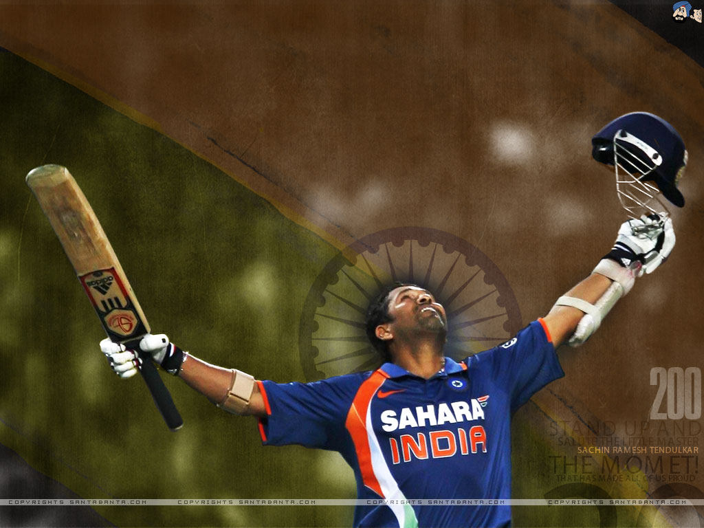 Sachin Tendulkar - God Of Cricket Happy Birthday , HD Wallpaper & Backgrounds