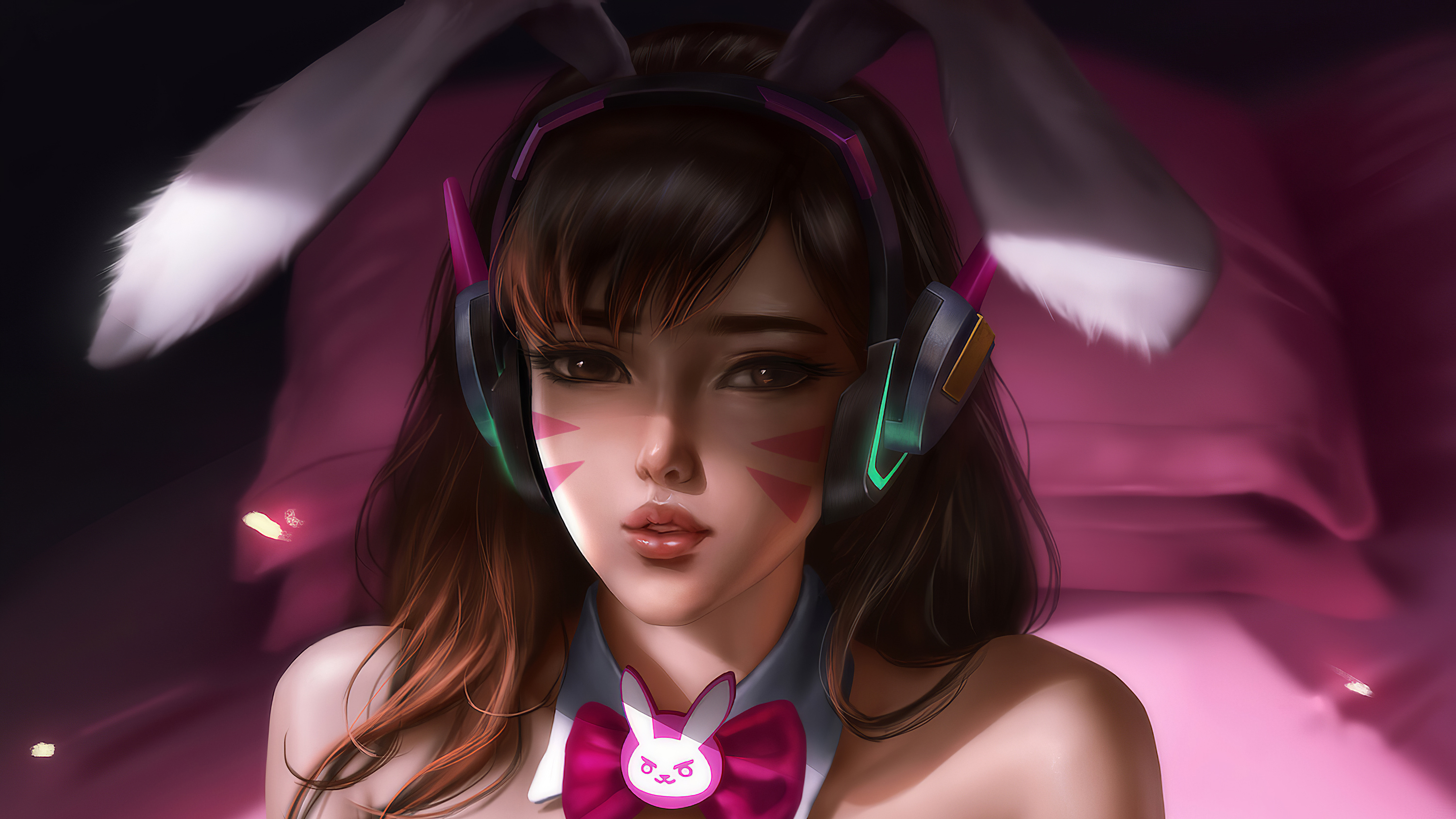 D Va Overwatch Wallpaper 4k , HD Wallpaper & Backgrounds