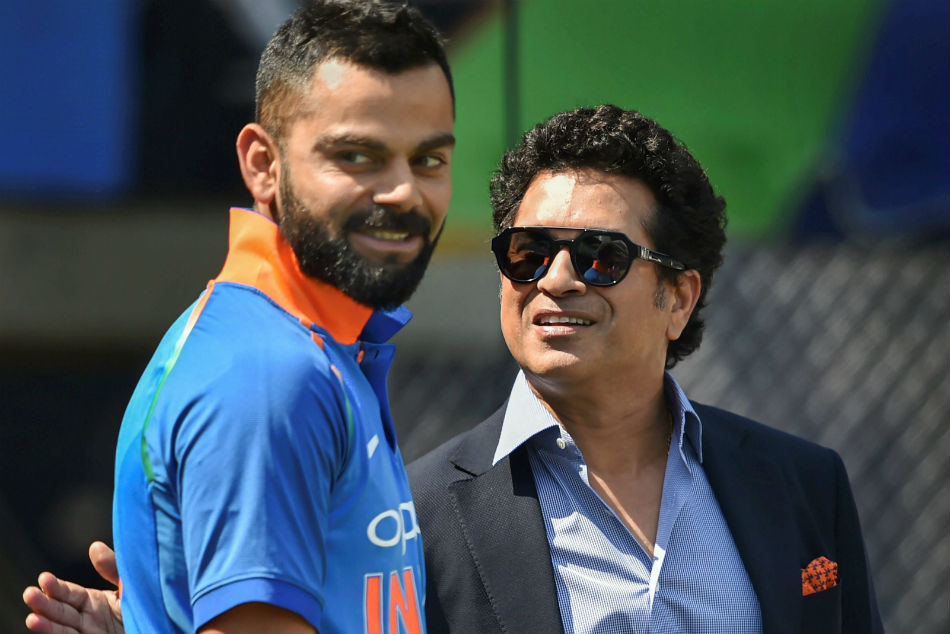 Sachin Tendulkar Photos - Virat Kohli And Sachin , HD Wallpaper & Backgrounds