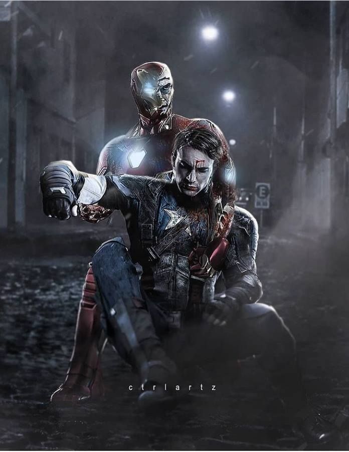 Marvel Avengers Wallpaper - Captain America And Iron Man , HD Wallpaper & Backgrounds