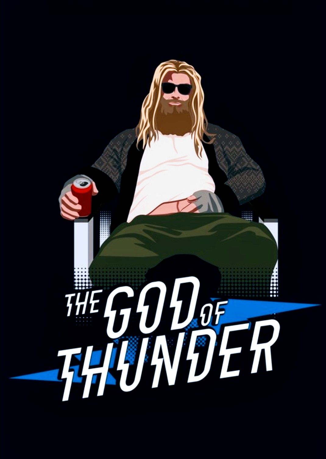 Marvel Avengers Wallpaper - Thor God Of Thunder Endgame , HD Wallpaper & Backgrounds