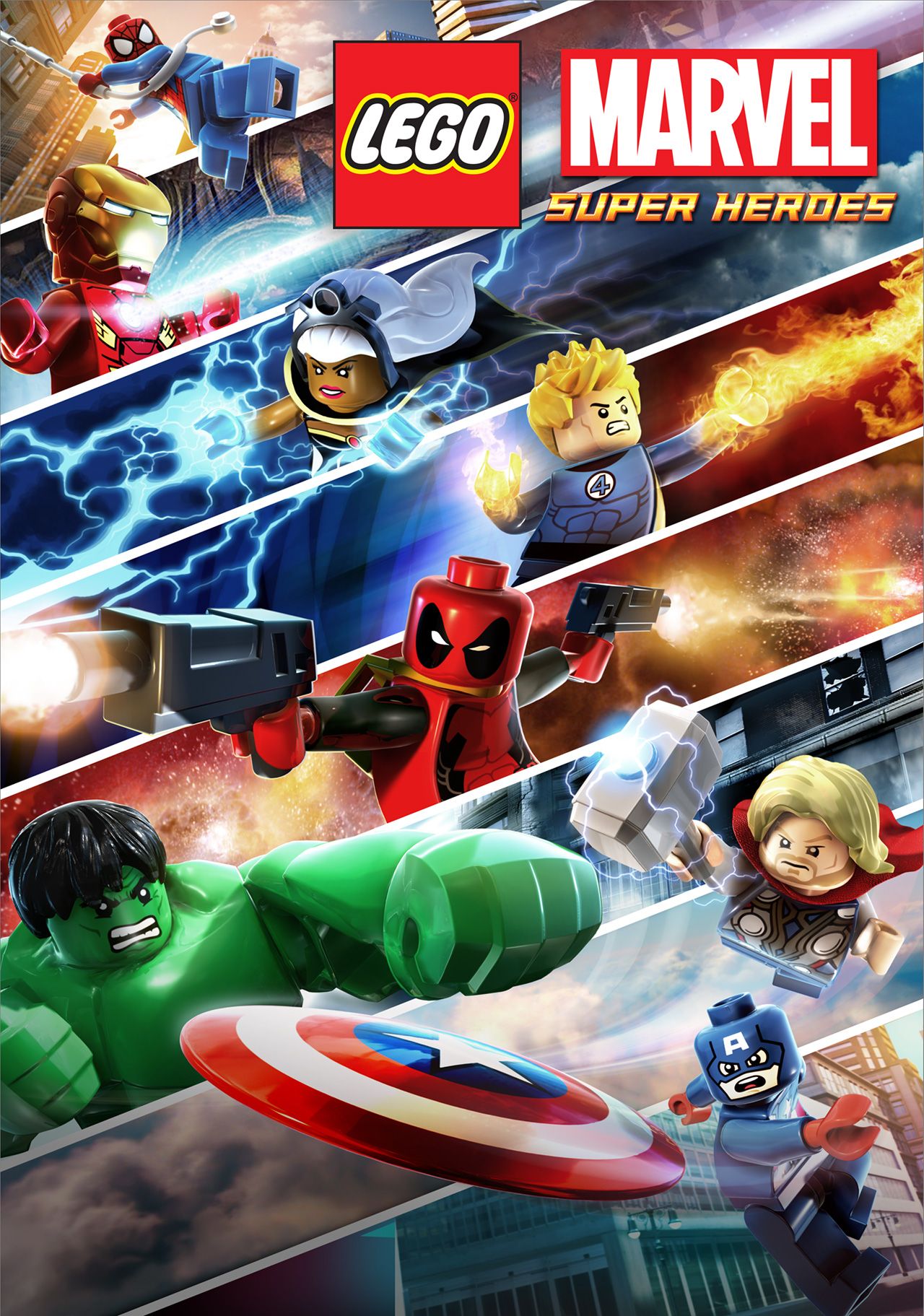 Lego Marvel Super Heroes Avengers Reassembled 2015 , HD Wallpaper & Backgrounds