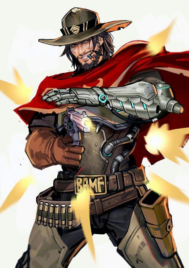 User Uploaded Image - High Noon Mccree Art , HD Wallpaper & Backgrounds