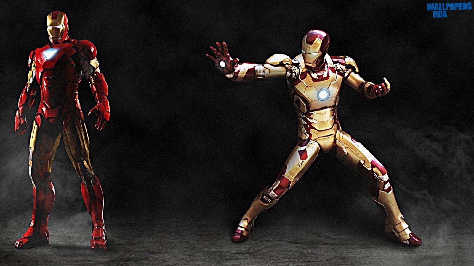 Iron Suits Wallpaper - Desktop Iron Man Hd , HD Wallpaper & Backgrounds