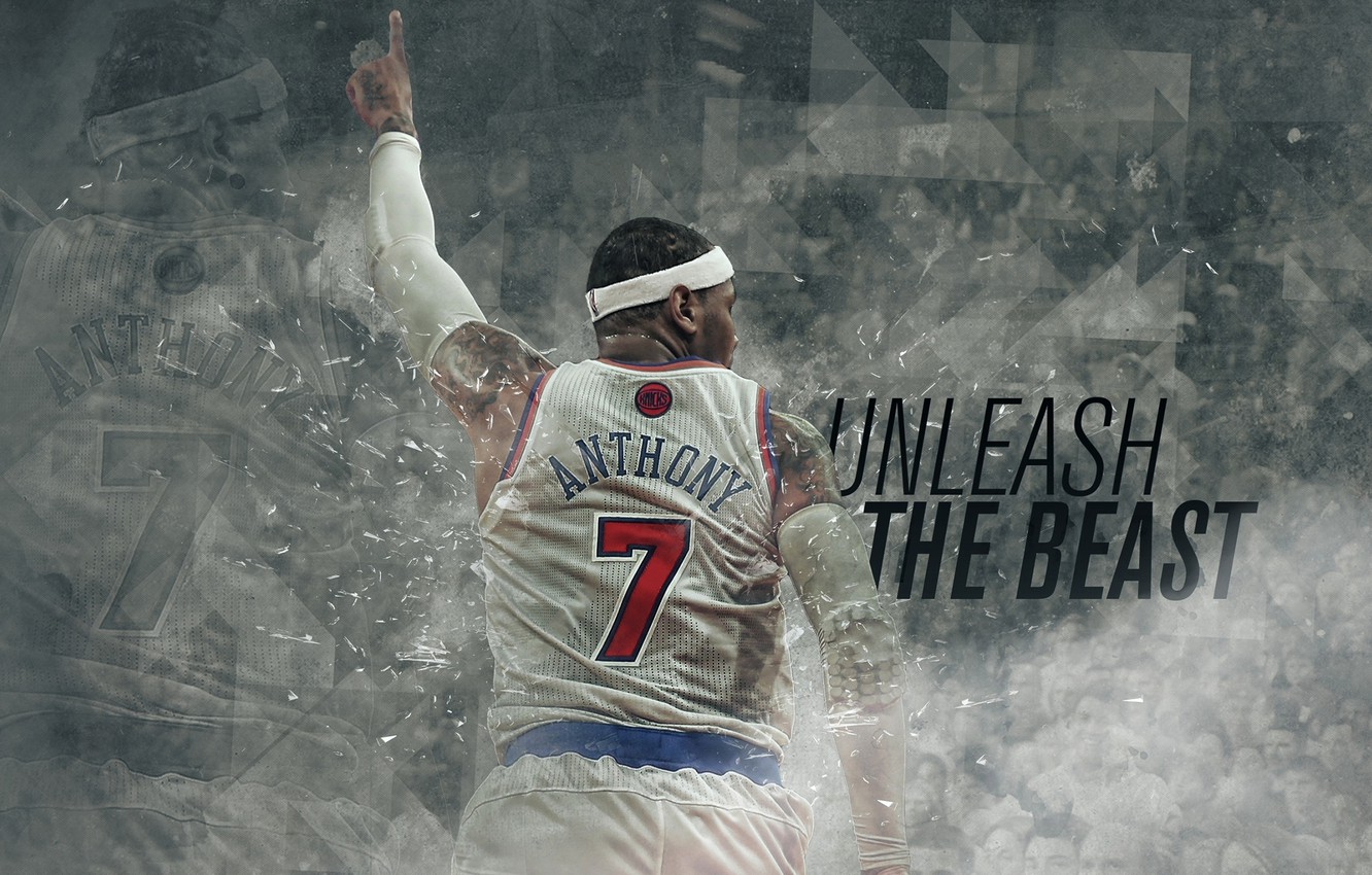 Photo Wallpaper Sport, New York, Nba, Basketball, Knicks, - Carmelo Anthony , HD Wallpaper & Backgrounds