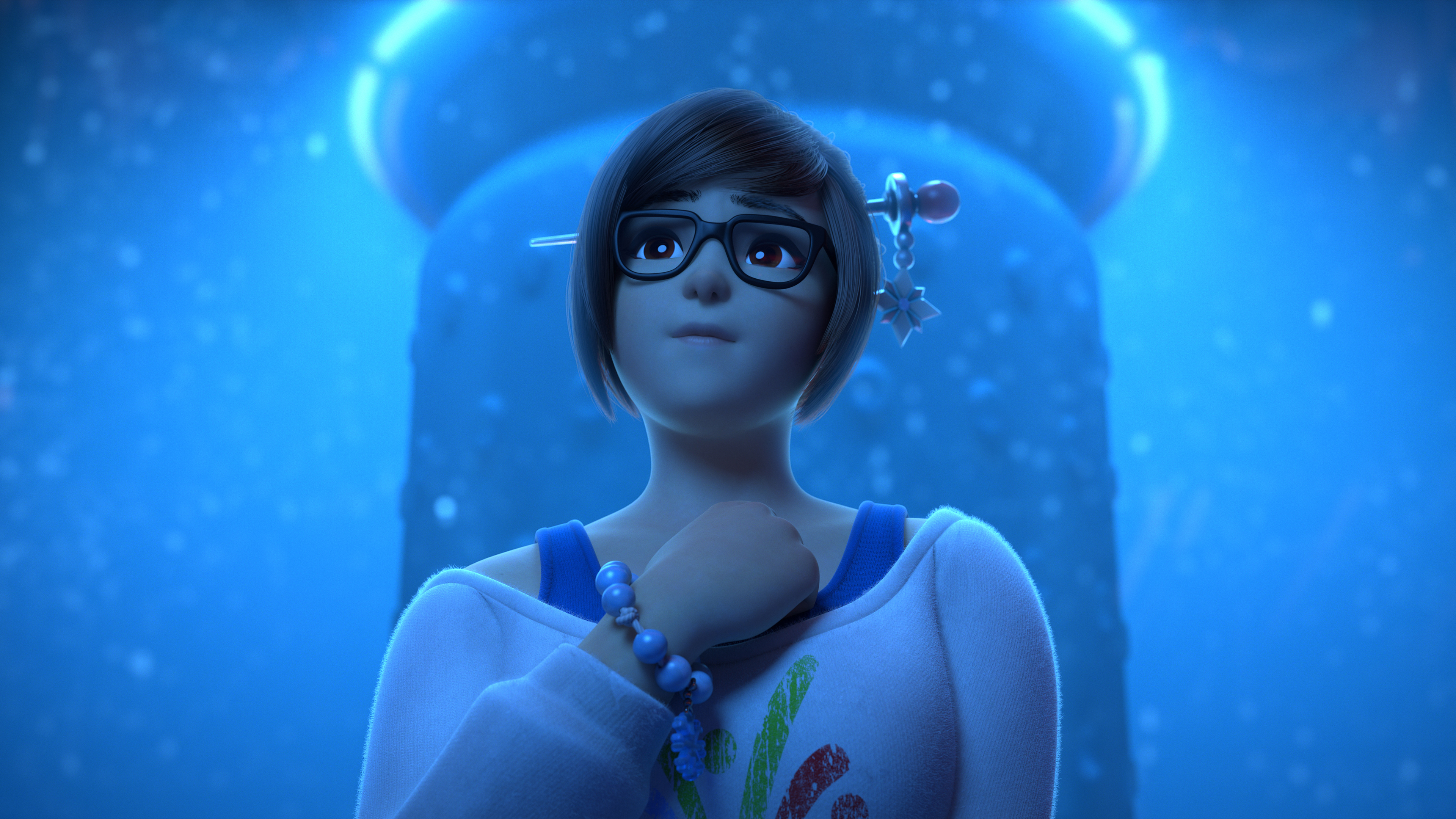 Overwatch Mei Rise And Shine , HD Wallpaper & Backgrounds