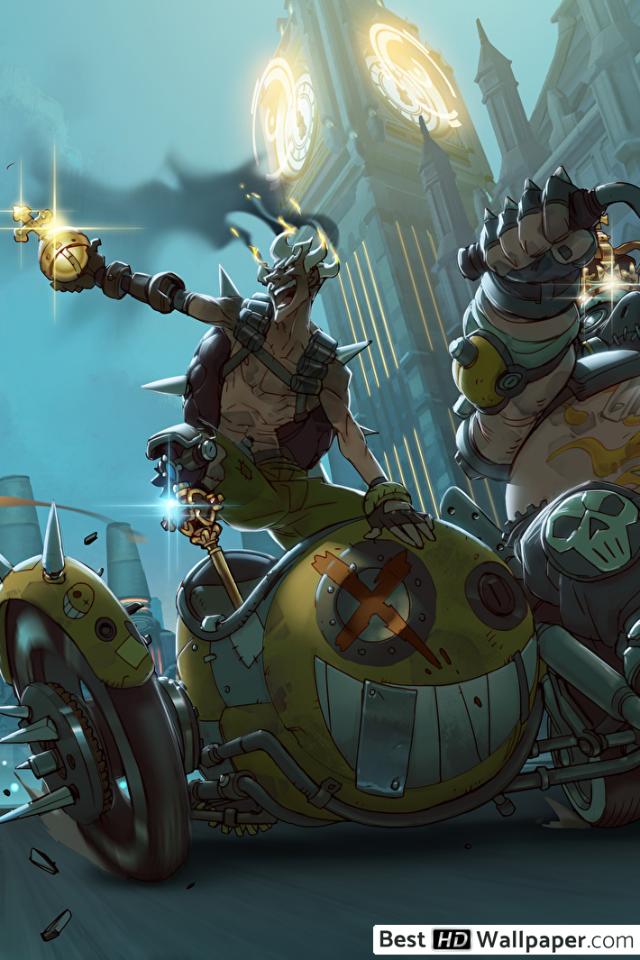 Overwatch Junkrat And Roadhog , HD Wallpaper & Backgrounds