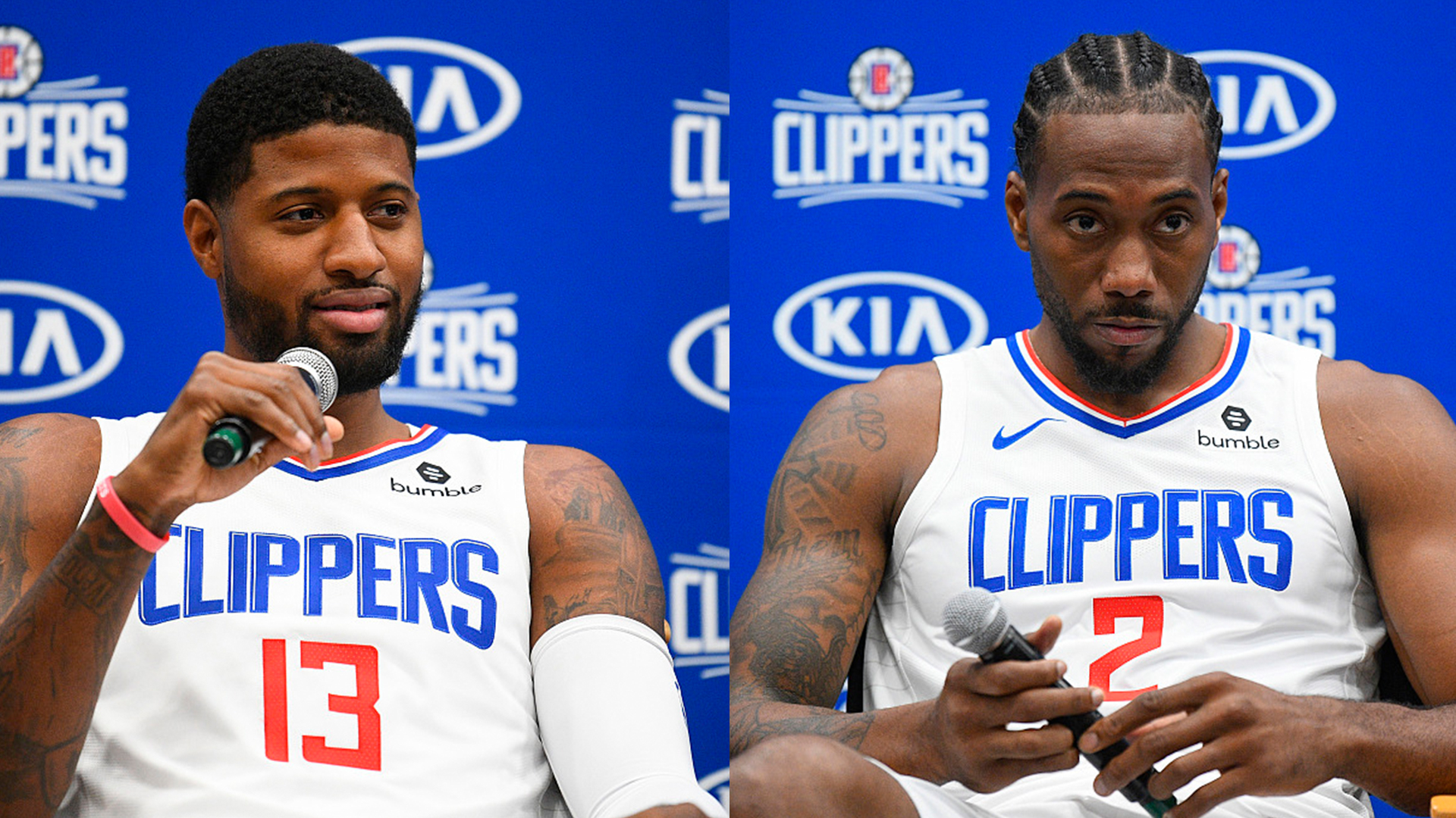 Paul George Wallpaper Hd - Kawhi Leonard Clippers Media Day , HD Wallpaper & Backgrounds