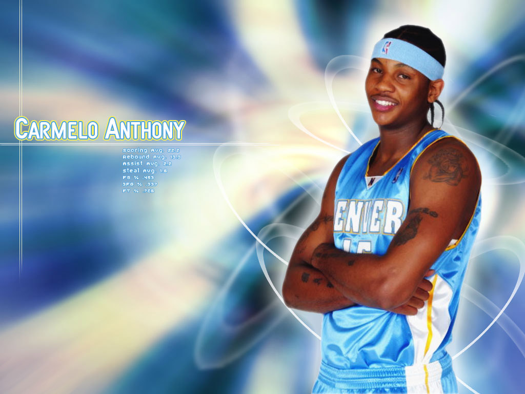 Carmelo Anthony Cool - Melo Young Carmelo Anthony , HD Wallpaper & Backgrounds