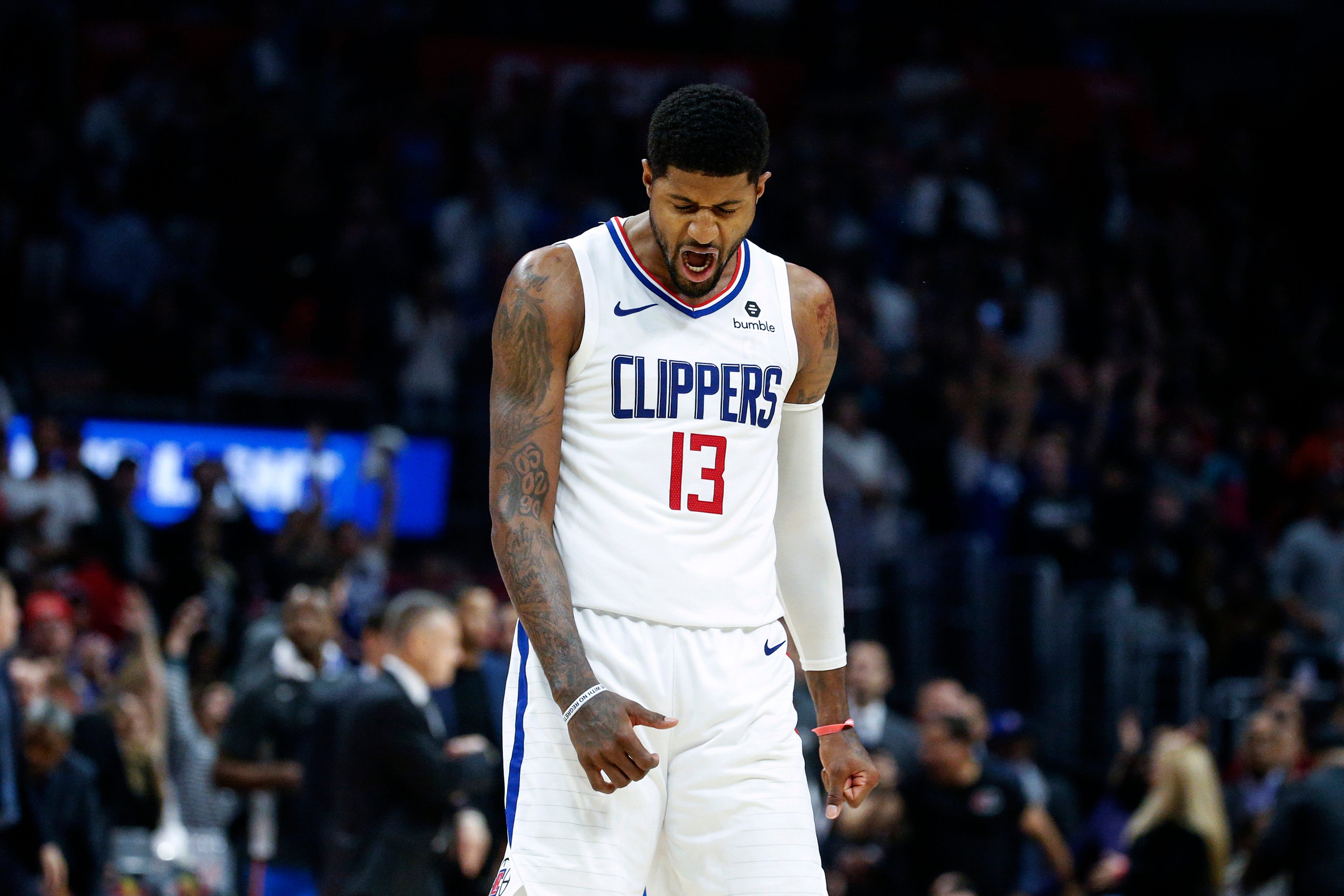 Paul George Los Angeles Clippers , HD Wallpaper & Backgrounds