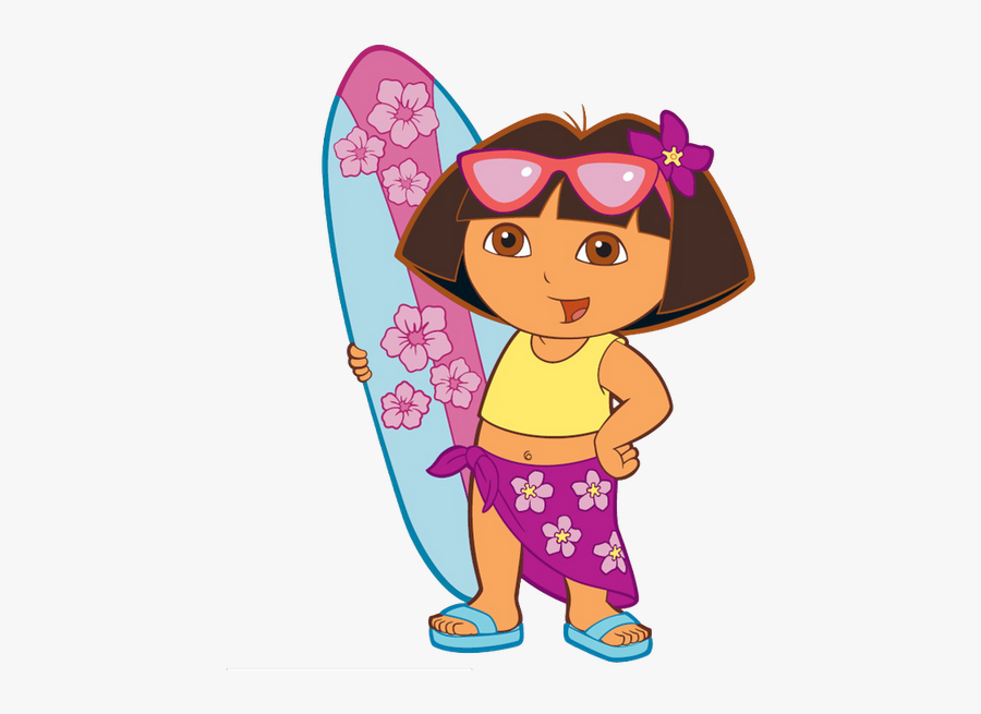 Clip Art Dora Wallpaper - Dora The Explorer Surf , HD Wallpaper & Backgrounds