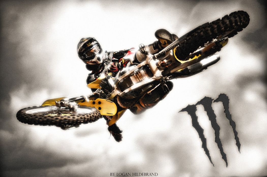 Dirtbike Motocross Moto Bike Extreme Motorbike Dirt - Cool Dirt Bike Backgrounds , HD Wallpaper & Backgrounds