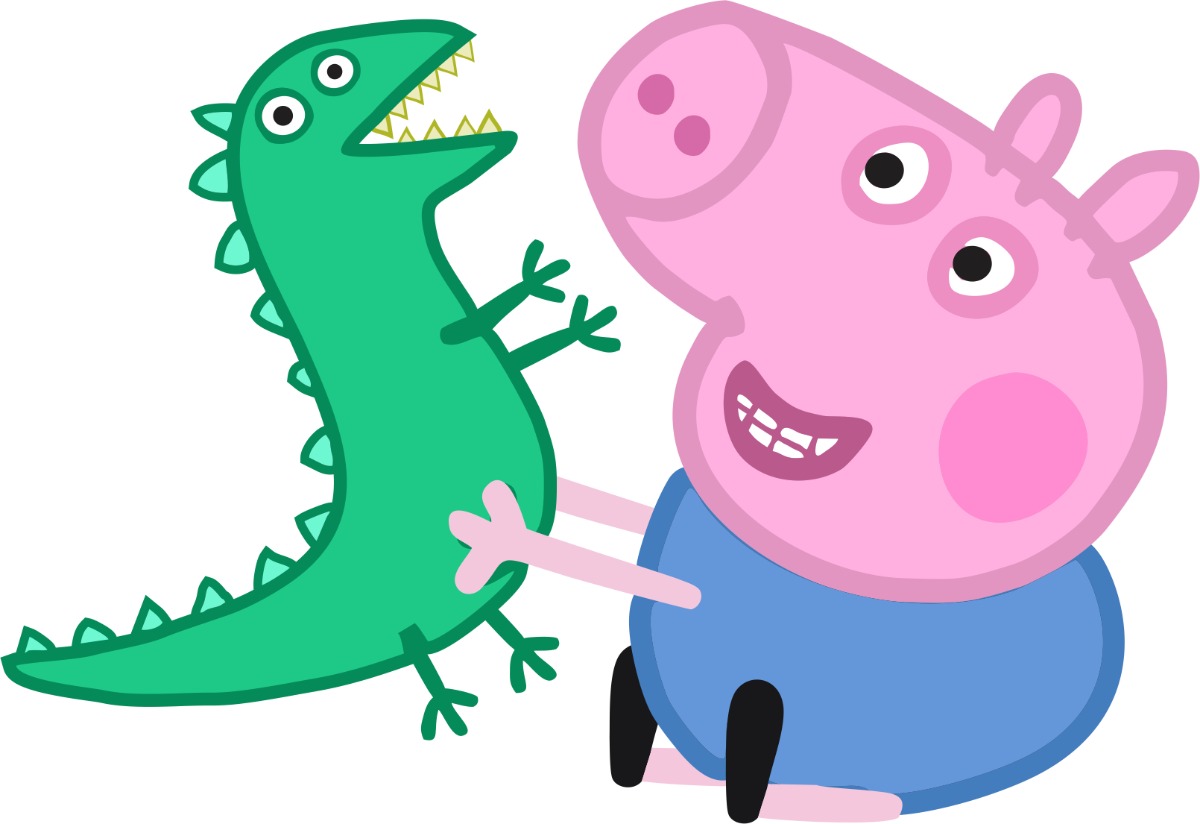 Nice George Wallpaper Characters Wallpapers - George Pig With Dinosaur , HD Wallpaper & Backgrounds