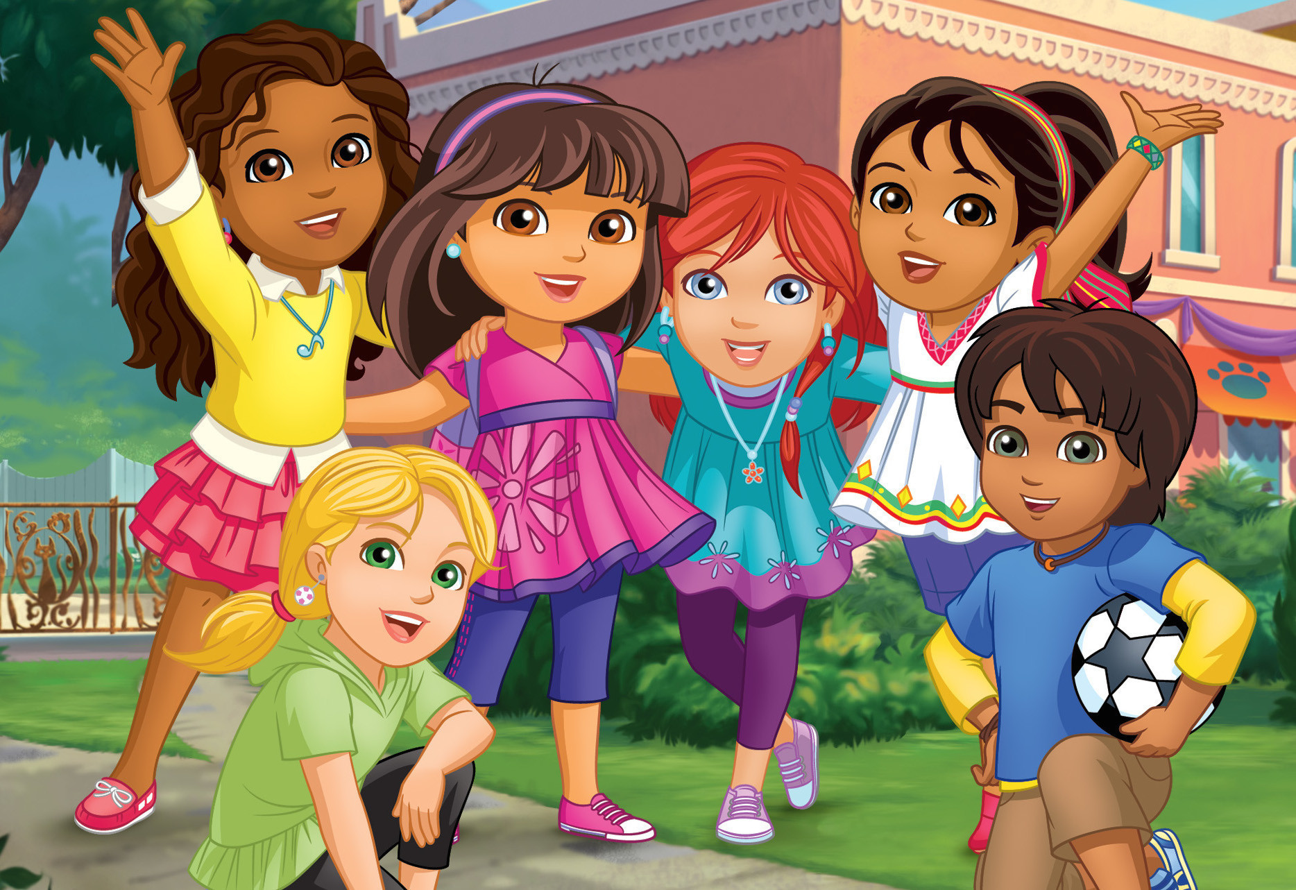 Dora And Friends Into The City , HD Wallpaper & Backgrounds