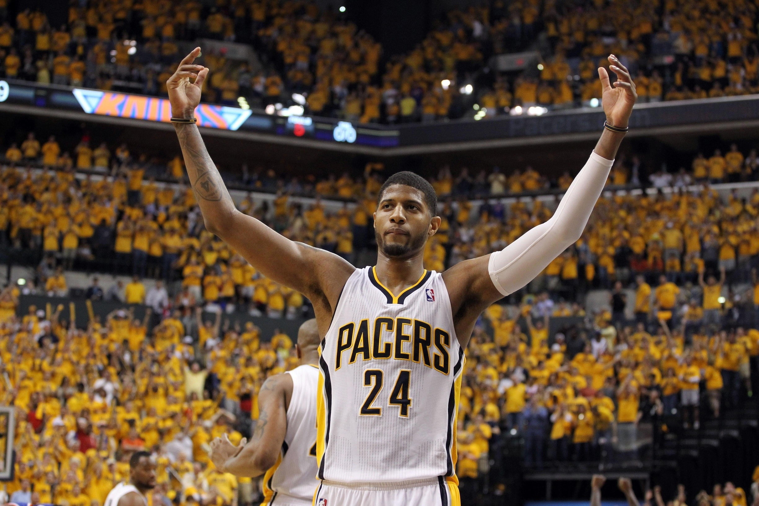 Paul George Pacers Fans , HD Wallpaper & Backgrounds