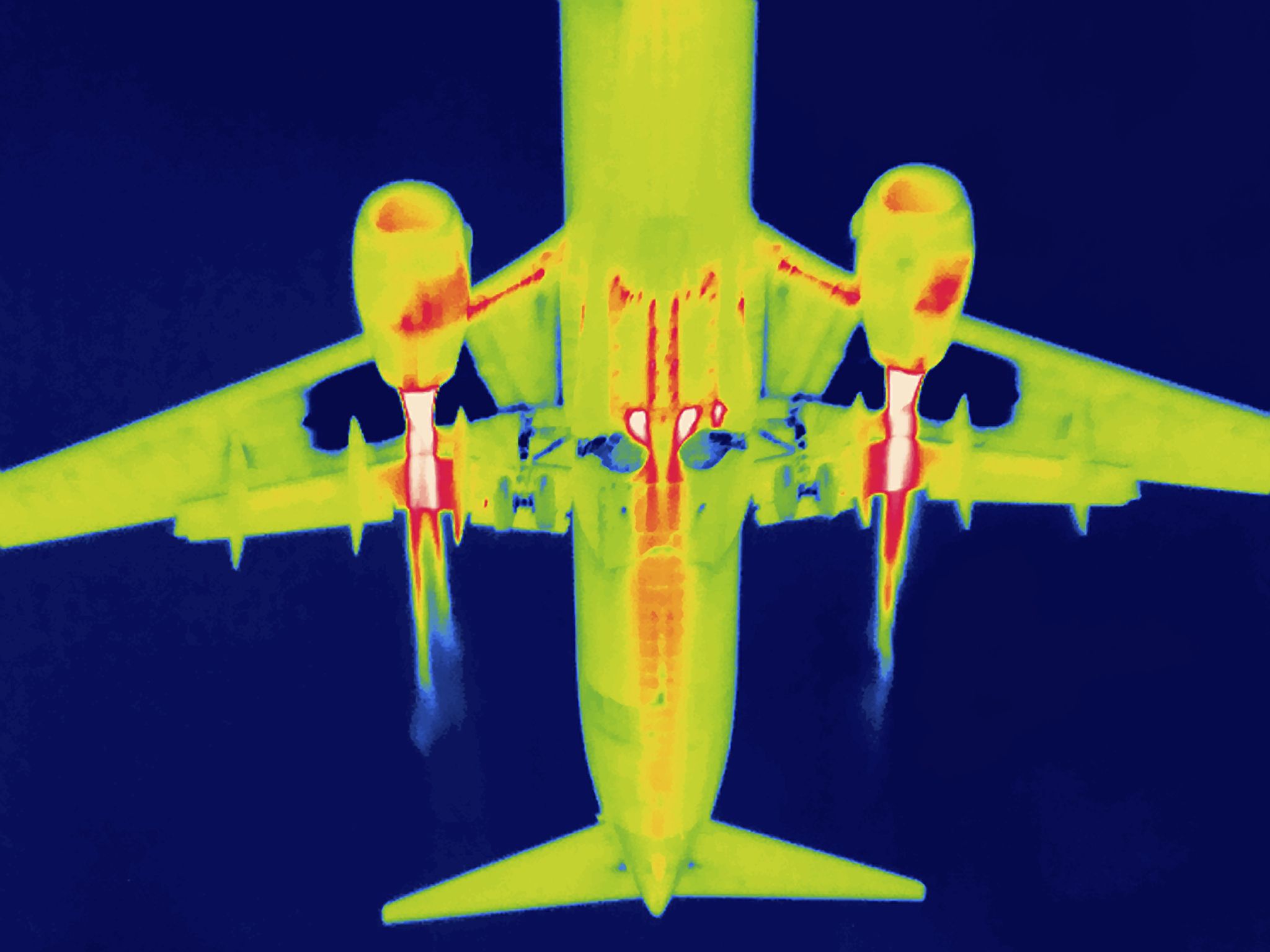 Thermal Imaging Aircraft , HD Wallpaper & Backgrounds