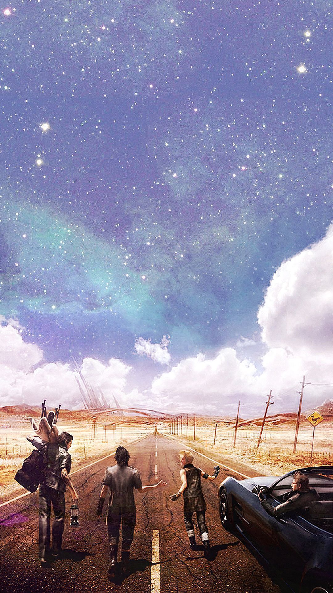 Final Fantasy 15 Phone , HD Wallpaper & Backgrounds