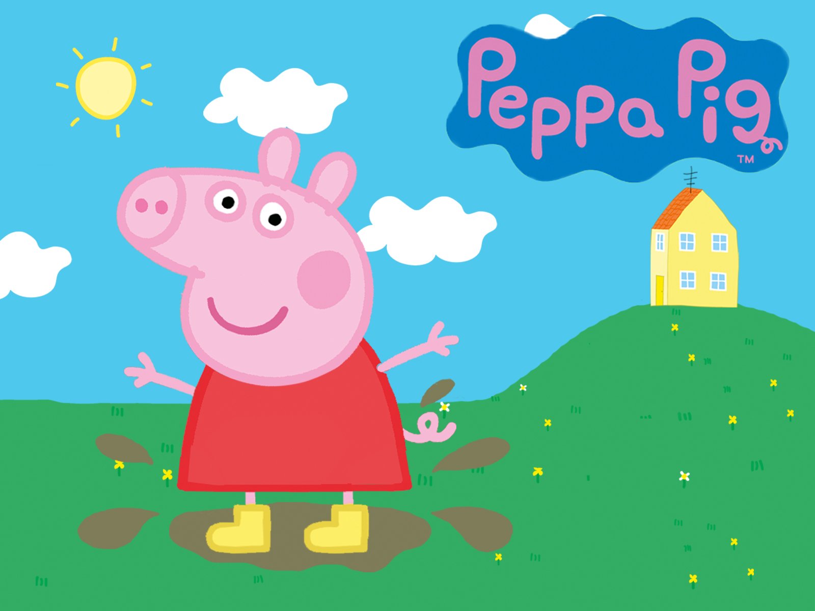 Peppa Pig , HD Wallpaper & Backgrounds