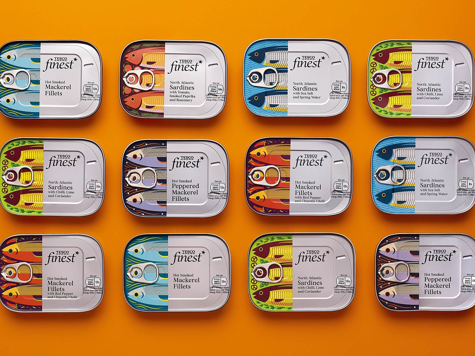 Sardines 1 - Tesco Packaging , HD Wallpaper & Backgrounds