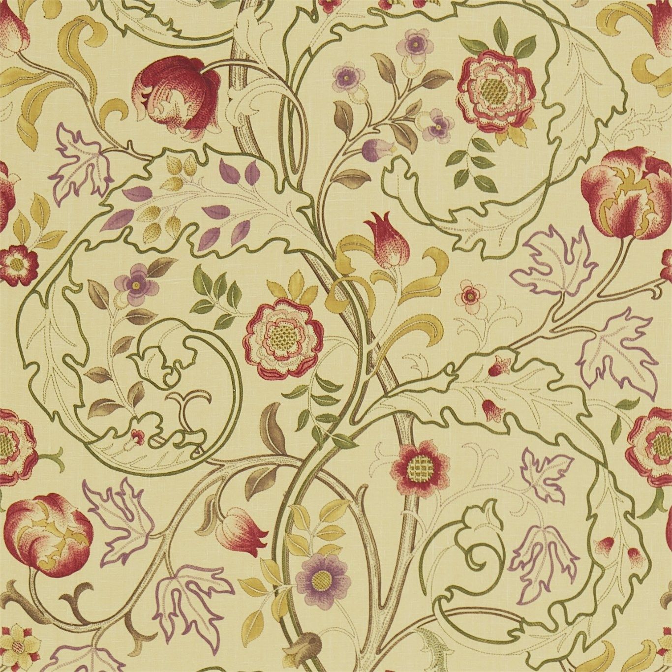 William Morris Embroidery Work , HD Wallpaper & Backgrounds