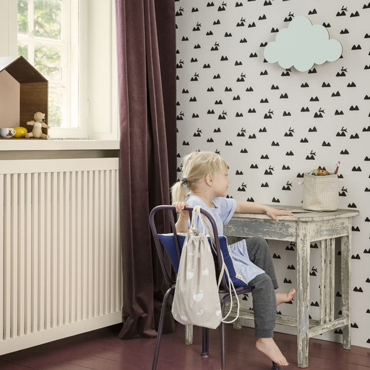 Ferm Living Kids Aw15 Rabbit Wallpaper - Ferm Living Cloud Light , HD Wallpaper & Backgrounds
