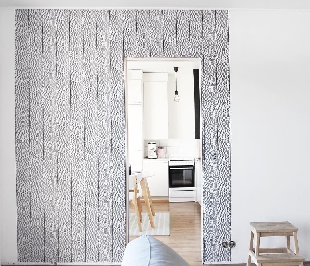 Ferm Living Herringbone Tapetti , HD Wallpaper & Backgrounds
